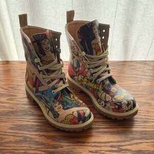 Super woman Lace Up Boots